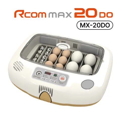 Rcom MX20DO Series – Compact Digital Bird Egg Incubator & Hatcher