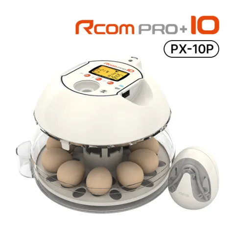 Rcom Pro PX10 Plus Bird Egg Incubator – Intelligent Hatching with Elegant Egg-Shaped Humidity Pump