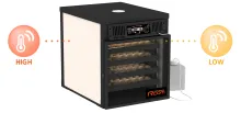 Rcom Maru MX200SD Deluxe Incubator | Large-Capacity Digital Bird Egg Hatching for Breeders 6