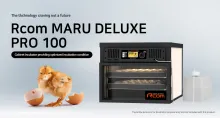 Rcom Maru PX100SD Deluxe Incubator | Automated Precision Bird Egg Hatching 2